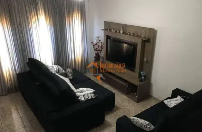 Sobrado com 3 dormitórios à venda, 134 m² por r$ 600.000,00 - jardim santa mena - guarulhos/sp