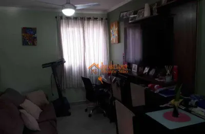 Apartamento com 2 dormitórios à venda, 63 m² por r$ 307.000,00 - vila galvão - guarulhos/sp