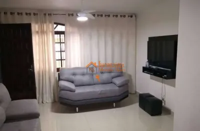 Sobrado com 3 dormitórios à venda, 176 m² por r$ 640.000,00 - jardim são jorge - guarulhos/sp