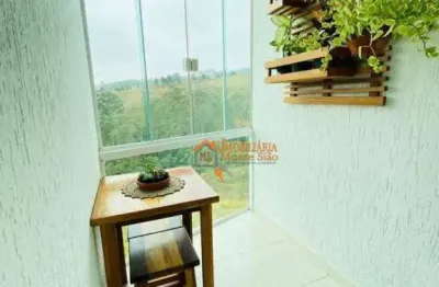 Apartamento com 02 dormitórios à venda, 49 m² por r$ 340.000 - parque continental ii - guarulhos/sp