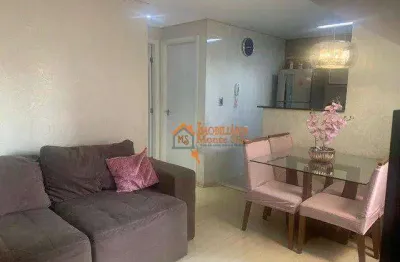 Apartamento com 2 dormitórios à venda, 42 m² por r$ 260.000,00 - vila alzira - guarulhos/sp