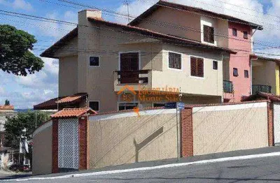 Sobrado com 3 dormitórios à venda por r$ 740.000,00 - jardim vila galvão - guarulhos/sp