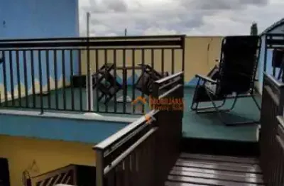 Sobrado com 3 dormitórios à venda, 195 m² por r$ 740.000,00 - parque continental ii - guarulhos/sp