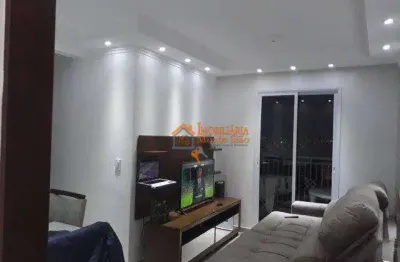 Apartamento com 2 dormitórios para compra no condominio vila nova bonsucesso , 50 m² por r$ 457.000 - vila nova bonsucesso - guarulhos/sp