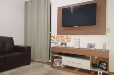 Apartamento duplex com 2 dormitórios à venda, 84 m² por r$ 350.000,00 - jardim silvestre - guarulhos/sp