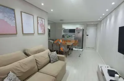 Apartamento à venda, 86 m² por r$ 1.170.000,00 - jardim flor da montanha - guarulhos/sp
