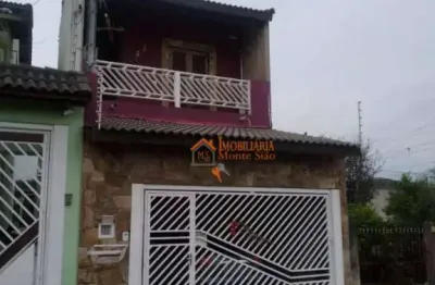 Sobrado com 3 dormitórios à venda, 183 m² por r$ 583.000,00 - jardim bom clima - guarulhos/sp