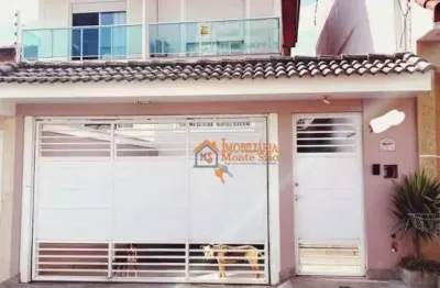 Sobrado com 3 dormitórios à venda, 273 m² por r$ 1.500.000,00 - vila rosália - guarulhos/sp