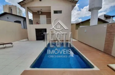 Casa com 5 quartos sendo 4 suítes, 450m2 á venda r$2.100.000,00 ou aluguel r$6.200,00/mês parque jardim europa (bauru)