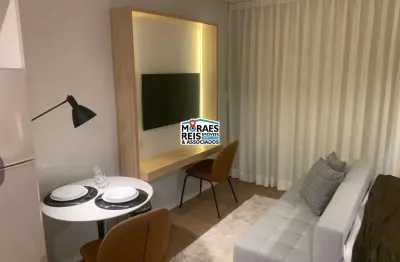 Apartamento com 1 quarto à venda na avenida iraí, 205, moema, são paulo por r$ 450.000