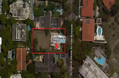 Terreno à venda na avenida lopes de azevedo, 868, jardim guedala, são paulo por r$ 2.400.000