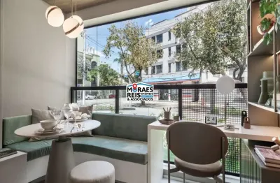 Apartamento com 1 quarto à venda na avenida morumbi, 8714, brooklin, são paulo por r$ 380.303