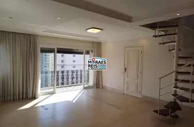 Cobertura com 3 quartos à venda na rua laplace, 189, brooklin paulista, são paulo por r$ 1.500.000