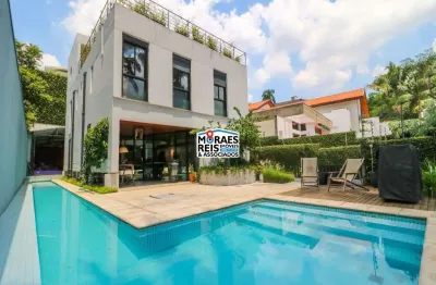Casa com 3 quartos à venda na hermógenes almeida prado, 37, jardim guedala, são paulo por r$ 3.490.000