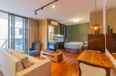 Apartamento com 1 quarto à venda na rua capote valente, 990, pinheiros, são paulo por r$ 750.000