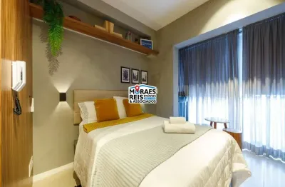 Apartamento com 1 quarto à venda na das sempre-vivas, 21, jardim das acacias, são paulo por r$ 455.000