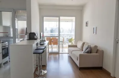 Apartamento com 1 quarto para alugar na rua nicolau barreto, 614, vila cordeiro, são paulo por r$ 3.700