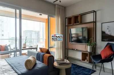 Apartamento com 1 quarto para alugar na rua vieira de morais, 1936, campo belo, são paulo por r$ 4.000