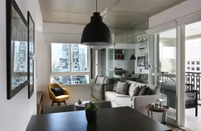 Apartamento com 1 quarto para alugar na Rua Jean Peltier, 311, Brooklin, São Paulo por R$ 5.600