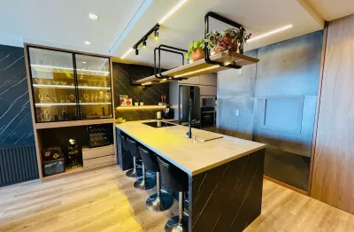 Apartamento 100% mobiliado em barreiros - 3 dormitórios 1 suíte - 2 vagas