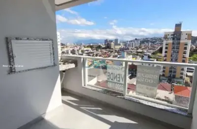 Apartamento para venda em são josé, barreiros, 2 dormitórios, 1 suíte, 2 banheiros, 1 vaga