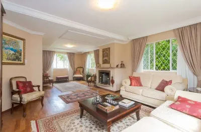 Casa com 4 quartos à venda na rua richard strauss, 330, vista alegre, curitiba por r$ 2.850.000