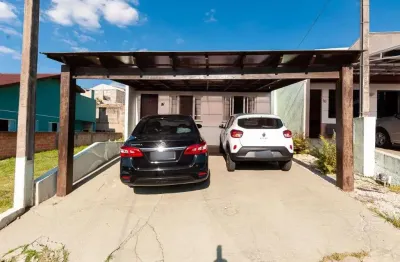 Casa em condomínio fechado com 3 quartos à venda na rua casemiro de abreu, 30, são marcos, campo largo por r$ 350.000