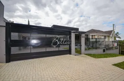 Casa com 3 quartos à venda na rua doutor joão motter, 282, mossunguê, curitiba por r$ 2.395.000