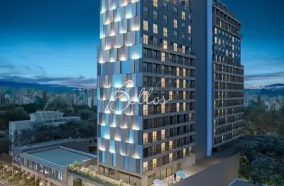 Apartamento com 1 quarto à venda na avenida república argentina, 2195, portão, curitiba por r$ 289.000