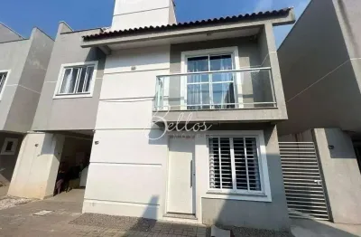 Casa em condomínio fechado com 3 quartos à venda na rua fortaleza, 1830, cajuru, curitiba por r$ 748.000