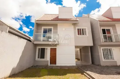 Casa em condomínio fechado com 3 quartos à venda na rua fortaleza, 1830, cajuru, curitiba por r$ 748.000
