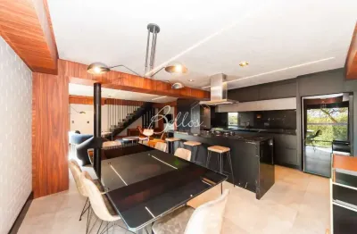 Cobertura com 3 quartos para alugar na rua lourenço bizinelli, 249, campo comprido, curitiba por r$ 12.000