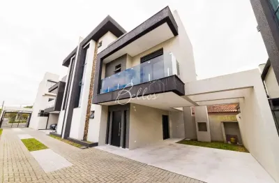 Casa em condomínio fechado com 3 quartos à venda na rua jorge de poli, 113, xaxim, curitiba por r$ 850.000