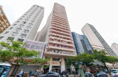 Sala comercial para alugar na avenida luiz xavier, 68, centro, curitiba por r$ 1.500