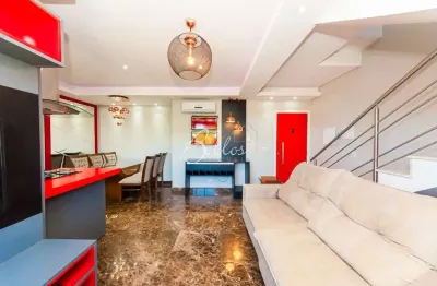 Cobertura com 3 quartos para alugar na rua acelino grande, 202, santa felicidade, curitiba por r$ 6.500