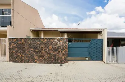 Casa em condomínio fechado com 3 quartos à venda na rua júlio mesquita, 39, fazendinha, curitiba por r$ 600.000