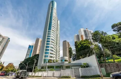 Apartamento com 4 quartos para alugar na rua deputado heitor alencar furtado, 3180, mossunguê, curitiba por r$ 12.000