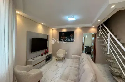 Casa em condomínio fechado com 3 quartos à venda na rua das glicíneas, 139, vila marina, santo andré, 88 m2 por r$ 620.000