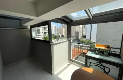 Apartamento com 1 quarto à venda na alameda iraé, 302, indianópolis, são paulo, 28 m2 por r$ 530.000