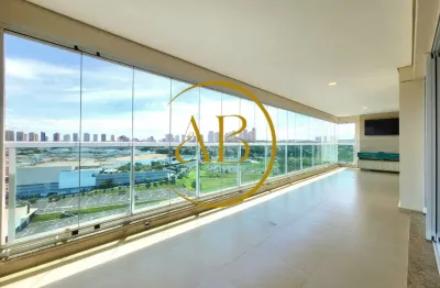 Belíssimo e amplo apto de 186 m² de alto padrão em frente ao parque das artes em ribeirão preto