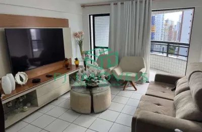 Apartamento com 03 quartos, mobiliado em boa viagem, recife - pe