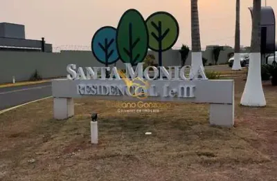 Santa mônica iii - terreno à venda no condomínio santa mônica iii - mogi guaçu/sp