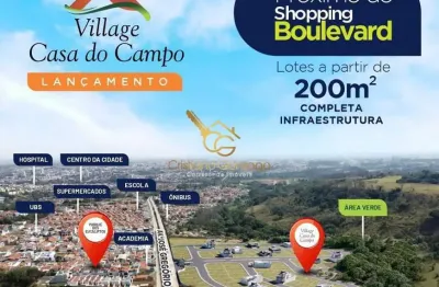 Condomínio village casa do campo - terreno à venda no condomínio village casa do campo - mogi guaçu/sp