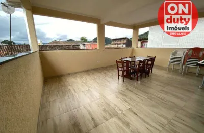 Sobrado com 2 dormitórios à venda, 154 m² por r$ 610.000,00 - vila são jorge - santos/sp