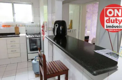 2 quadras da praia! apartamento à venda - itararé - são vicente/sp