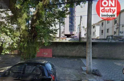 Terreno para alugar, 1000 m² por r$ 30.000,00/mês - encruzilhada - santos/sp