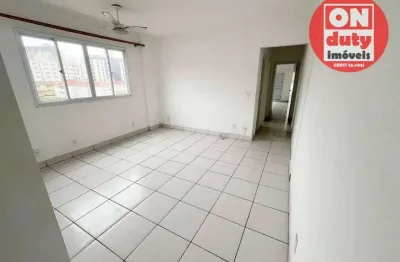Apartamento com 2 dormitórios, 85 m² - venda por r$ 450.000,00 ou aluguel por r$ 3.200,00/mês - marapé - santos/sp