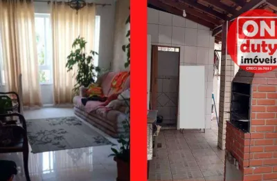 Sobrado com 3 dormitórios à venda, 241 m² por r$ 795.000,00 - vila são jorge - santos/sp