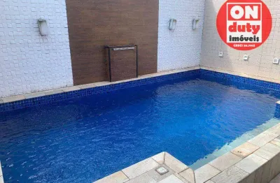 Sobrado à venda, 218 m² por r$ 1.700.000,00 - marapé - santos/sp