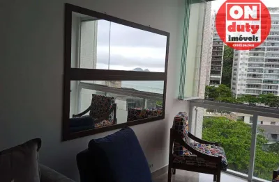 Apartamento com 3 dormitórios à venda, 110 m² por R$ 840.000,00 - Pitangueiras Praia - Guarujá/SP